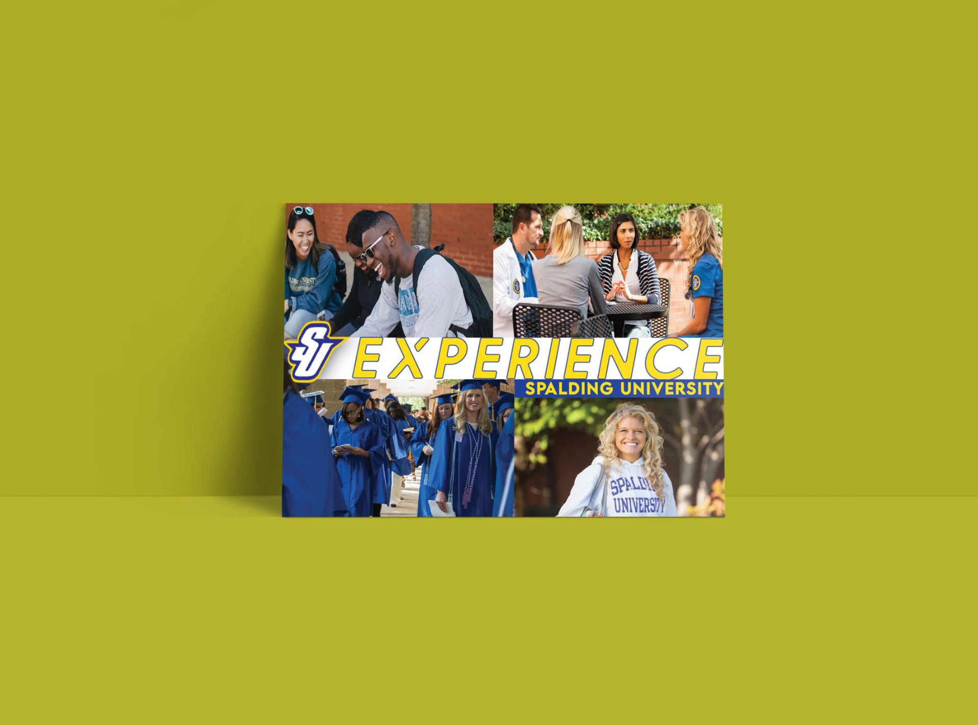 Spalding University brand campaign collage